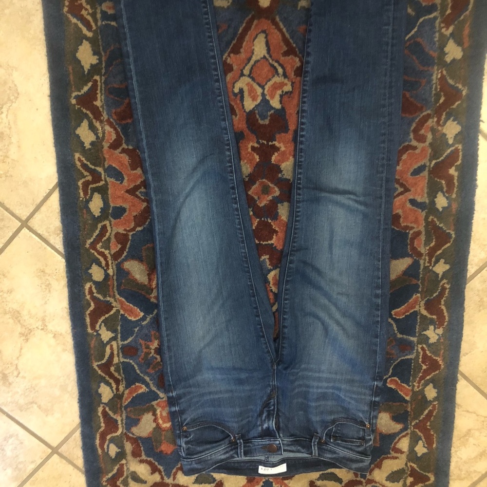 Straight leg jeans